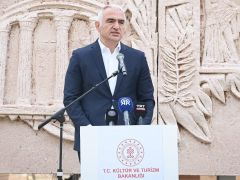 Bakan Ersoy, Side Antik Kenti Ziyaretçi Karşılama Merkezi’nin Açılışını Gerçekleştirdi